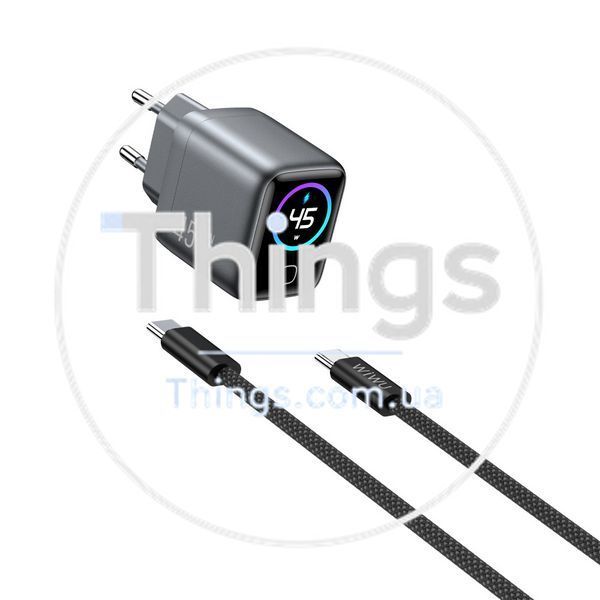 Home Charger | 45W | GaN | PD3.0 &mdash; Wiwu CHG500 K2-000083684 фото