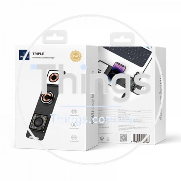 Wireless Charger WiWU Wi-W001 K2-000077958 фото