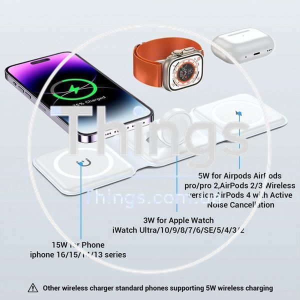 Wireless Charger 3 in 1 &mdash; MD-WXC003 К2-000080208 фото