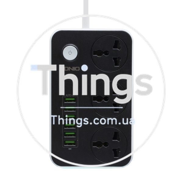 Мережевий Подовжувач LDNIO SC3604 6USB 3.4A 00000010228 фото