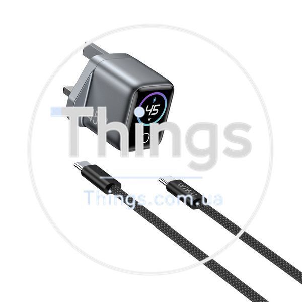Home Charger | 45W | GaN | PD3.0 &mdash; Wiwu CHG500 K2-000083684 фото
