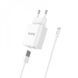 Home Charger 2.1A 2U Micro Cable (1m) Hoco C62A White К2-000064305 фото 5
