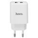 Home Charger 2.1A 2U Micro Cable (1m) Hoco C62A White К2-000064305 фото 3