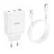 Home Charger 35W PD QC3.0 C to Lightning Cable (1m) Hoco N33 &mdash; White К2-000073872 фото 3