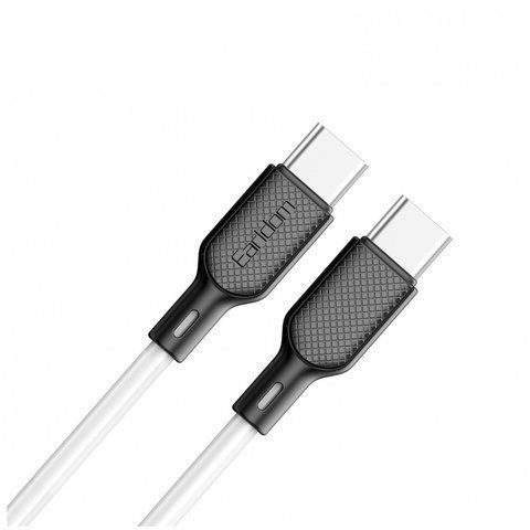 Cable USB C to C 60W (1m) Earldom EC-153 C-C White К2-000080987 фото