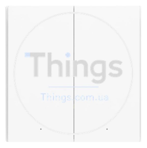 Глобальная версия беспроводной выключатель Aqara Wireless Remote Switch H1 две клавиши Zigbee Apple HomeKit EU K1-000575 фото