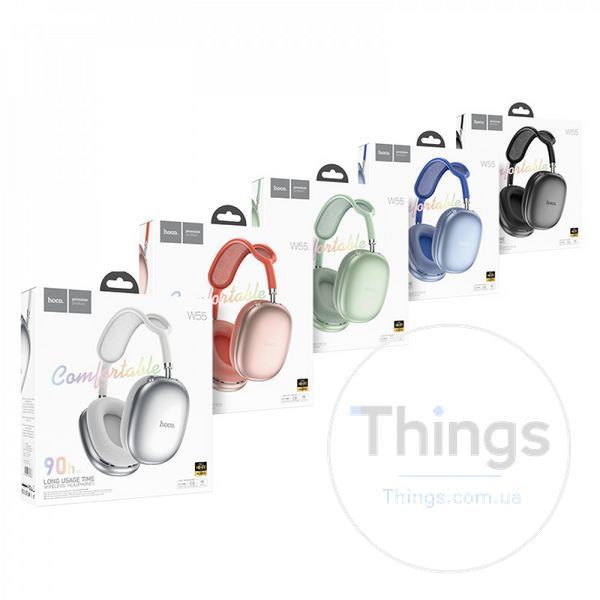 Bluetooth Headphones &mdash; Hoco W55 &mdash; Sky blue K2-000080117 фото