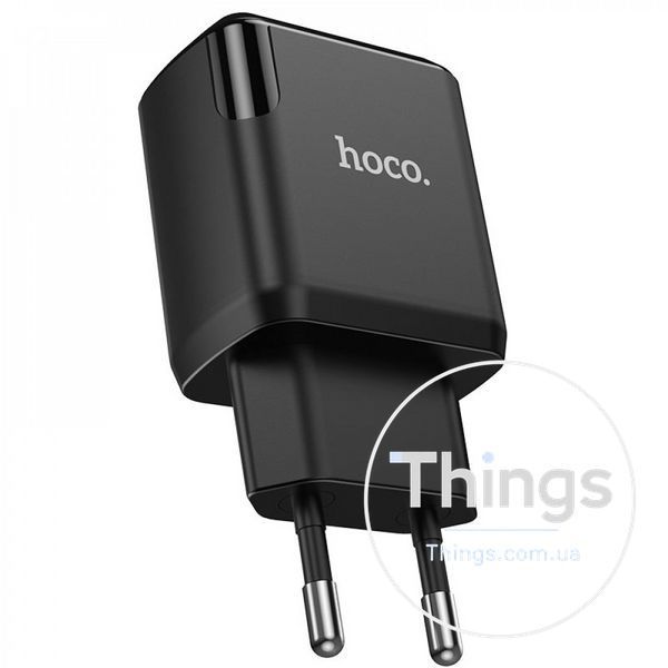 Home Charger 2.1A 2U Micro Cable (1m) Hoco N7 &mdash; Black К2-000071410 фото
