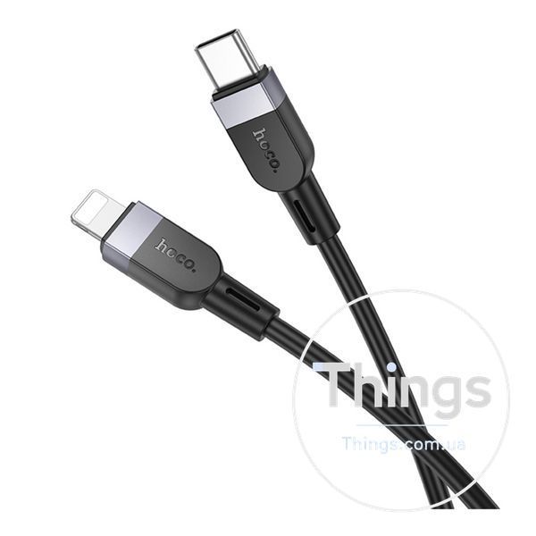 Кабель Hoco X109 Silicone Type-C to Lightning PD27W 3m Од1-00045300 фото