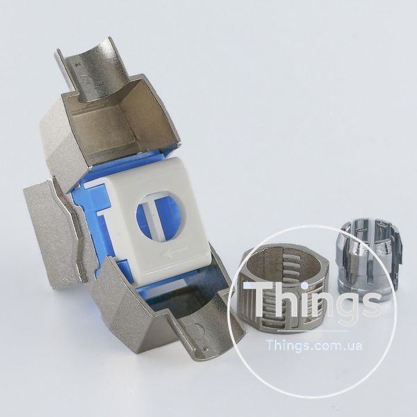 Модуль KeyStone STP, кат.8, безінструментальний, Slim, Kingda CM-10548 фото