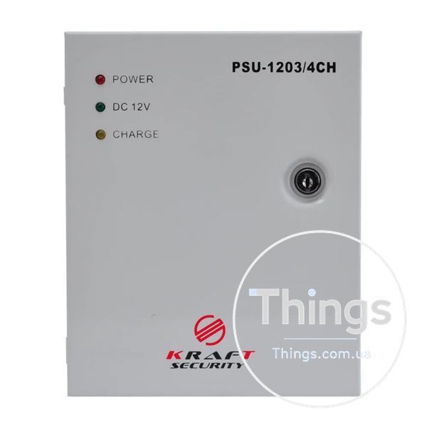 Джерело безперебійного живлення Kraft PSU-1203/4CH K3-41-00025 фото