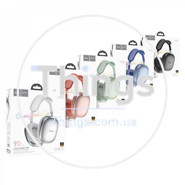 Bluetooth Headphones &mdash; Hoco W55 &mdash; Sky blue K2-000080117 фото