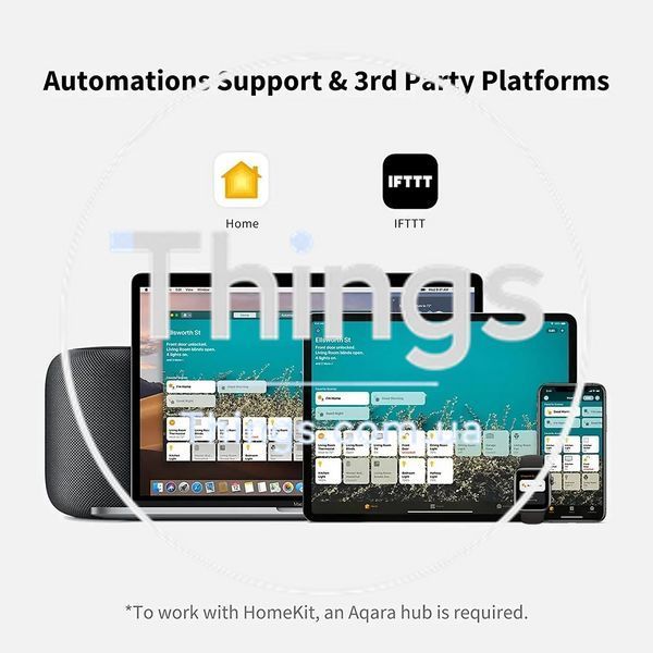 Глобальная версия беспроводной выключатель Aqara Wireless Remote Switch H1 две клавиши Zigbee Apple HomeKit EU K1-000575 фото