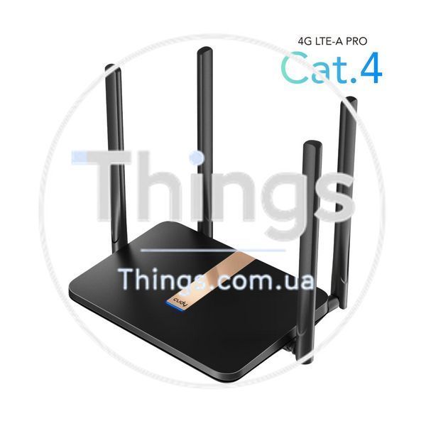WiFi 5 Mesh 4G LTE-маршрутизатор Cudy LT500D CAT4 дводіапазонний АС1200 K3-73-00509 фото