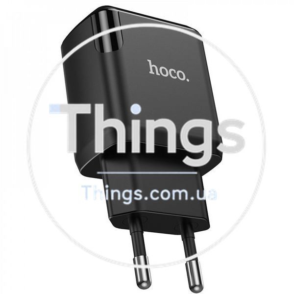 Home Charger 2.1A 2U Micro Cable (1m) Hoco N7 &mdash; Black К2-000071410 фото
