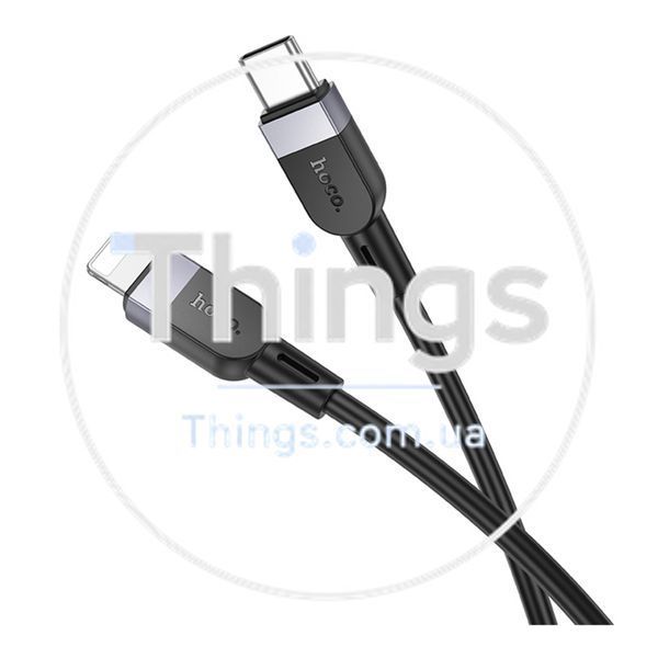 Кабель Hoco X109 Silicone Type-C to Lightning PD27W 3m Од1-00045300 фото