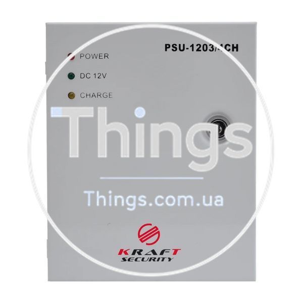 Джерело безперебійного живлення Kraft PSU-1203/4CH K3-41-00025 фото