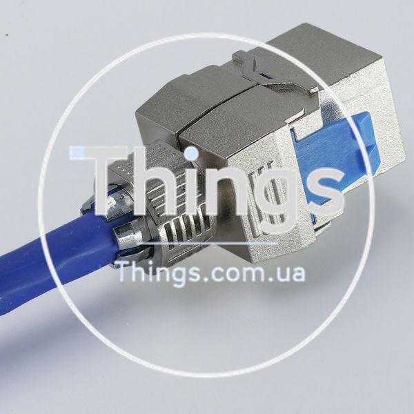 Модуль KeyStone STP, кат.8, безинструментальный, Slim, Kingda CM-10548 фото