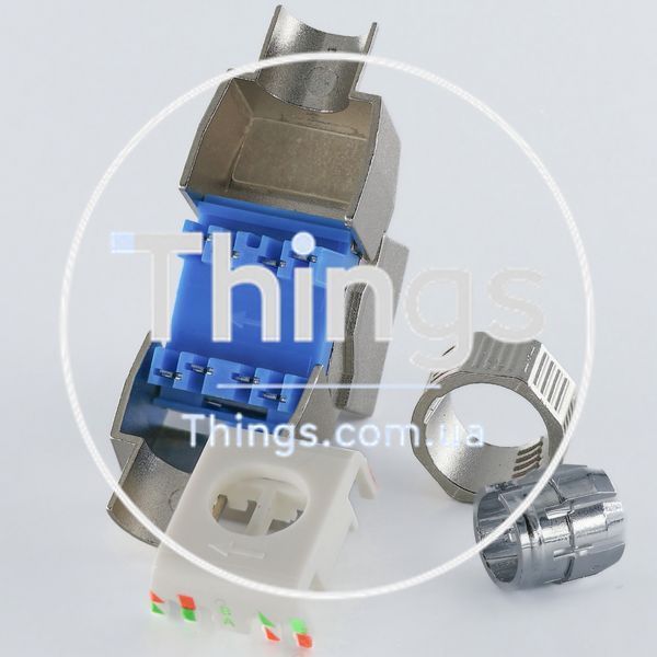Модуль KeyStone STP, кат.8, безинструментальный, Slim, Kingda CM-10548 фото