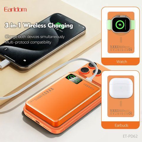 Power Bank 10000 mAh &mdash; Earldom ET-PD62 K2-000083383 фото