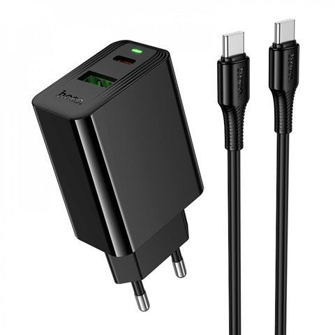 Home Charger 30W PD QC3.0 C to C Cable (1m) Hoco CS95A K2-000082706 фото