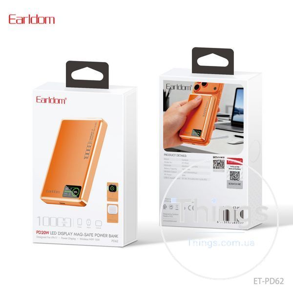 Power Bank 10000 mAh &mdash; Earldom ET-PD62 K2-000083383 фото