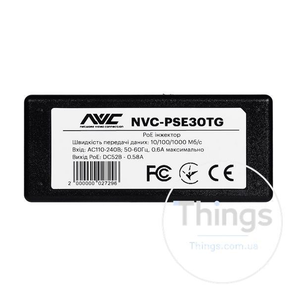 PoE-інжектор NVC-PSE30TG K3-73-00138 фото