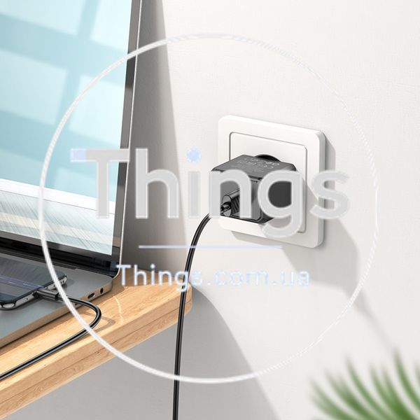 Home Charger | 2.1A | 1U | Micro Cable (1m) &mdash; Hoco CS11A &mdash; Black К2-000080125 фото