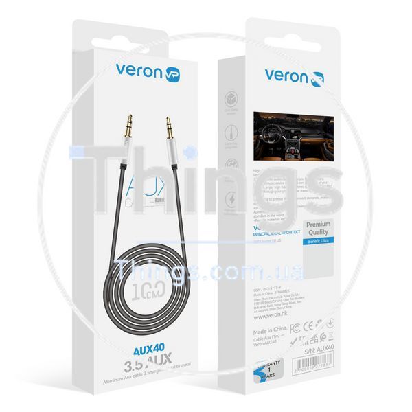 Cable Aux (1m) &mdash; Veron AUX40 К2-000078744 фото