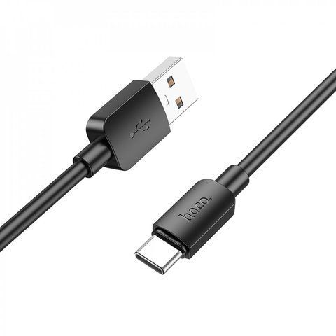 Кабель USB C 2.4A (1m) Hoco X96 &mdash; Black К2-000080590 фото