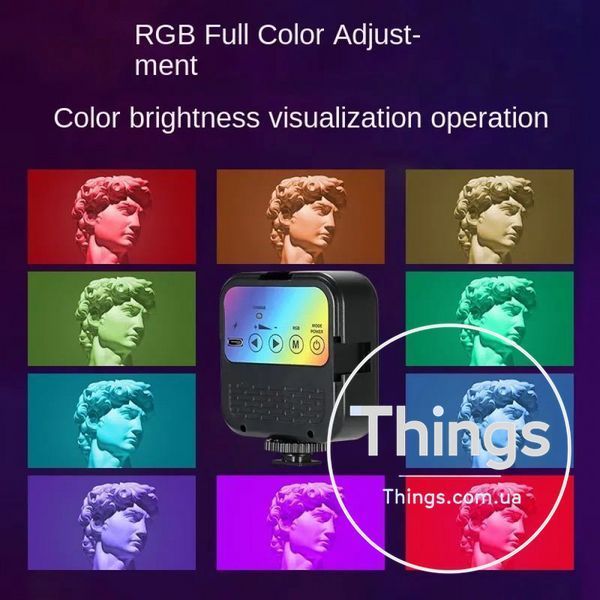 Лампа видеосвет LED AY-72 RGB К2-000081076 фото