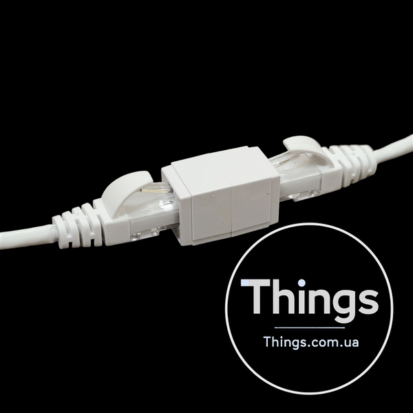 З'єднувач витої пари неекранований, UTP, кат. 6, під конектори RJ-45 CM-9796 фото