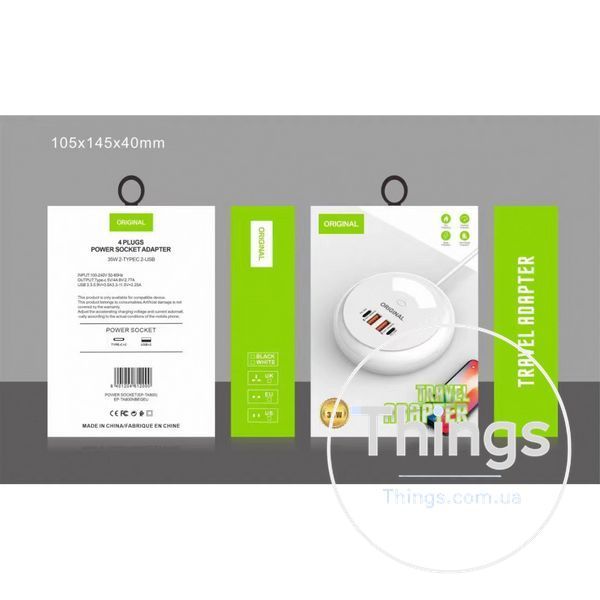 Fast Charger 2-Type C 2-USB 35W PD Noobiggi NB К2-000074068 фото