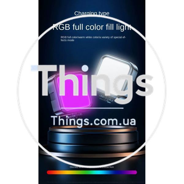 Лампа видеосвет LED AY-72 RGB К2-000081076 фото