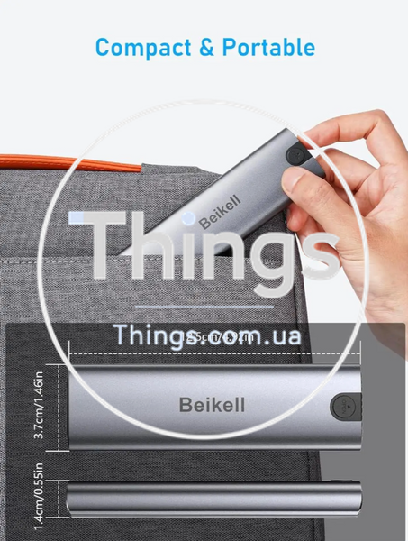 Внешний корпус SSD Beikell M.2 Enclosure NVMe/SATA без инструментов скорость 10 Гбит/с USB 3.2 поддержка UASP TRIM SMART K1-000098 фото
