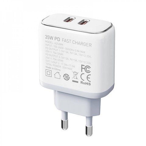 Home Charger 35W 2C Ldnio A2528C White К2-000075831 фото