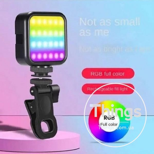 Лампа видеосвет LED AY-83 RGB К2-000081077 фото