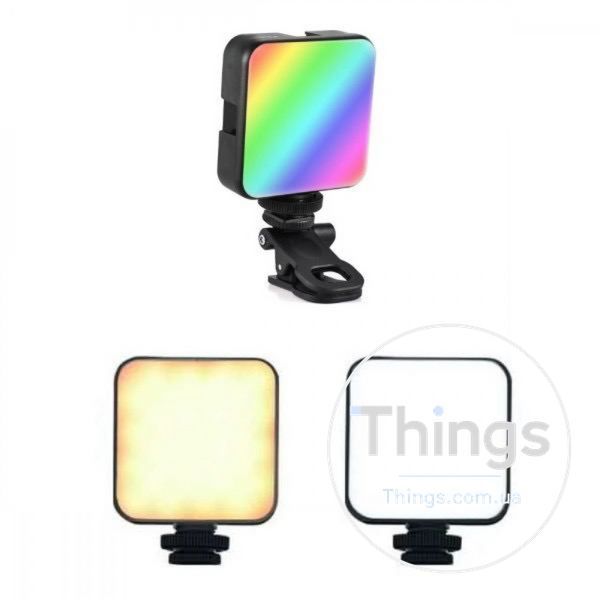 Лампа видеосвет LED AY-83 RGB К2-000081077 фото