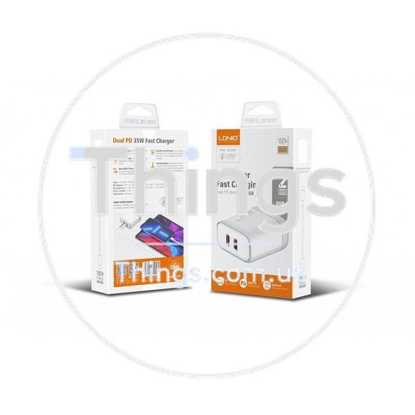 Home Charger 35W 2C Ldnio A2528C White К2-000075831 фото