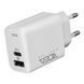 Мережевий Зарядний Пристрій Ridea RW-30120 Turbo 1USB/1USB-C QC/PD 30W Од1-00046170 фото 4