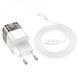 Home Charger 30W PD QC3.0 C to C Cable (1m) Hoco C131A &mdash; Transparent Black К2-000078180 фото 3