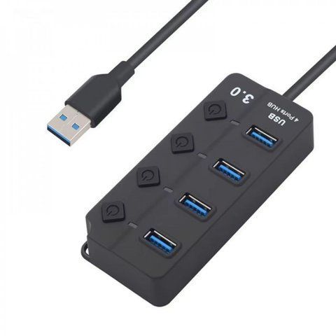 USB HUB : USB 3.0 To 4 USB 4 port 30cm К2-000081350 фото