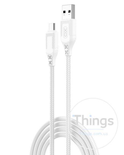 Кабель USB XO NB235 Zebra series Braided 2.4A Micro Од1-00039262 фото