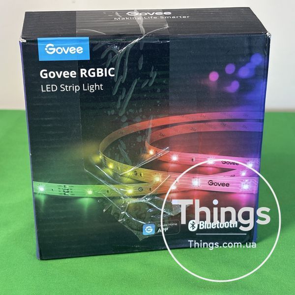 Розумна світлодіодна стрічка Govee H617C 10м з Bluetooth RGBIC підсвітка K1-000530 фото