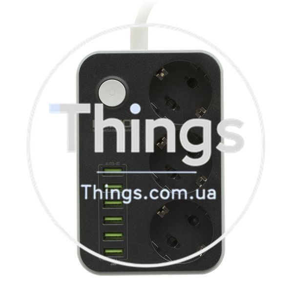Мережевий Подовжувач LDNIO SE3631 6USB 3.4A / 3 Socket 00000010229 фото