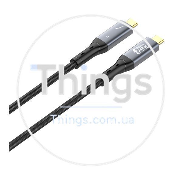 Кабель USB LDNIO TC11c USB4.0/Thunderbolt 4/40Gbps/240W/8K@60Hz Type-C to Type-C Од1-00046905 фото