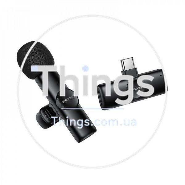 Беспроводной микрофон для телефона USB C &mdash; Borofone BFK16 K2-000083183 фото