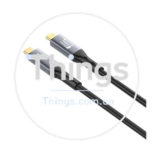 Кабель USB LDNIO TC11c USB4.0/Thunderbolt 4/40Gbps/240W/8K@60Hz Type-C to Type-C Од1-00046905 фото
