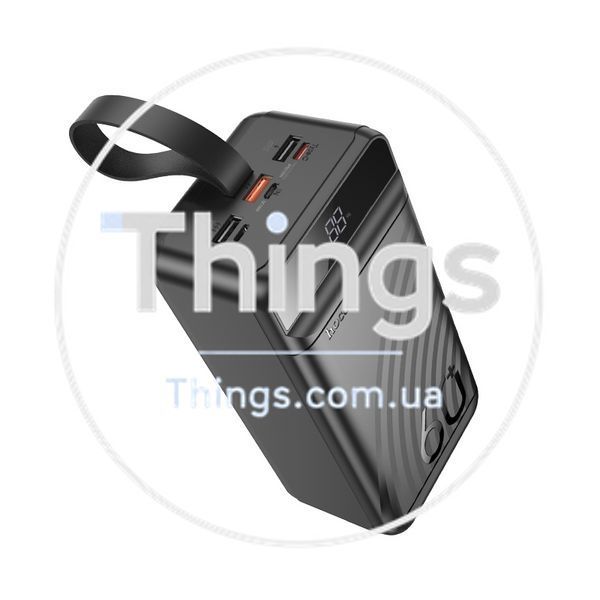 Універсальна Мобільна Батарея Power Bank Hoco J123C Element 22.5W+PD20W with digital display 60000 mAh Од1-00044549 фото