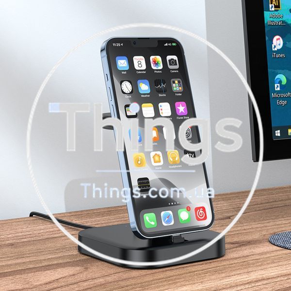 Wireless Charger 3 in 1 Hoco CW43 &mdash; white К2-000077471 фото